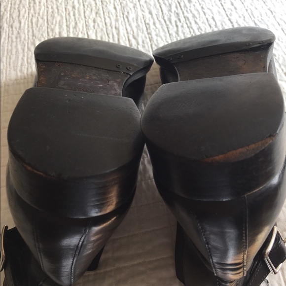 Men’s Prada black leather Chelsea boot w/buckle - Picture 11 of 12